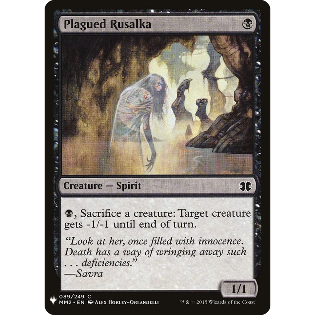 Plagued Rusalka (PLST-MM2-89) - Single