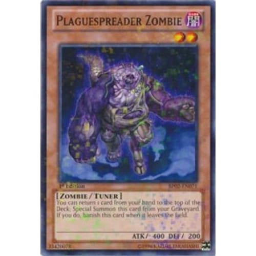 Plaguespreader Zombie (Mosaic Rare) (BP02-EN071) Mosaic