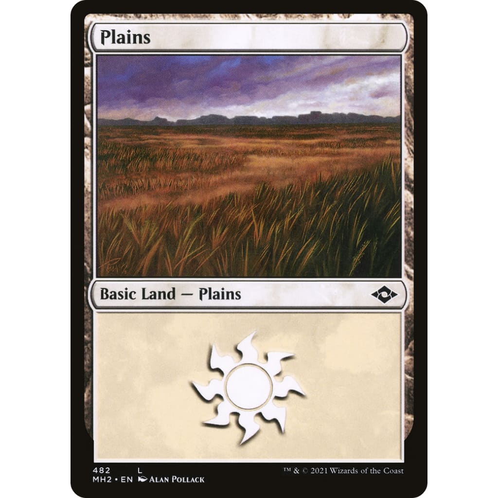 Plains (MH2-482) Etched Foil - Single
