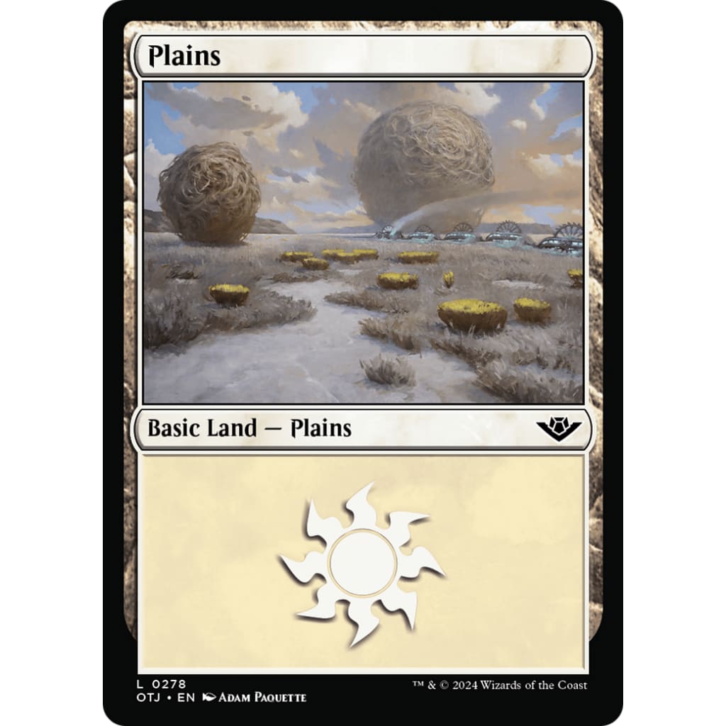 Plains (OTJ-278) - Single