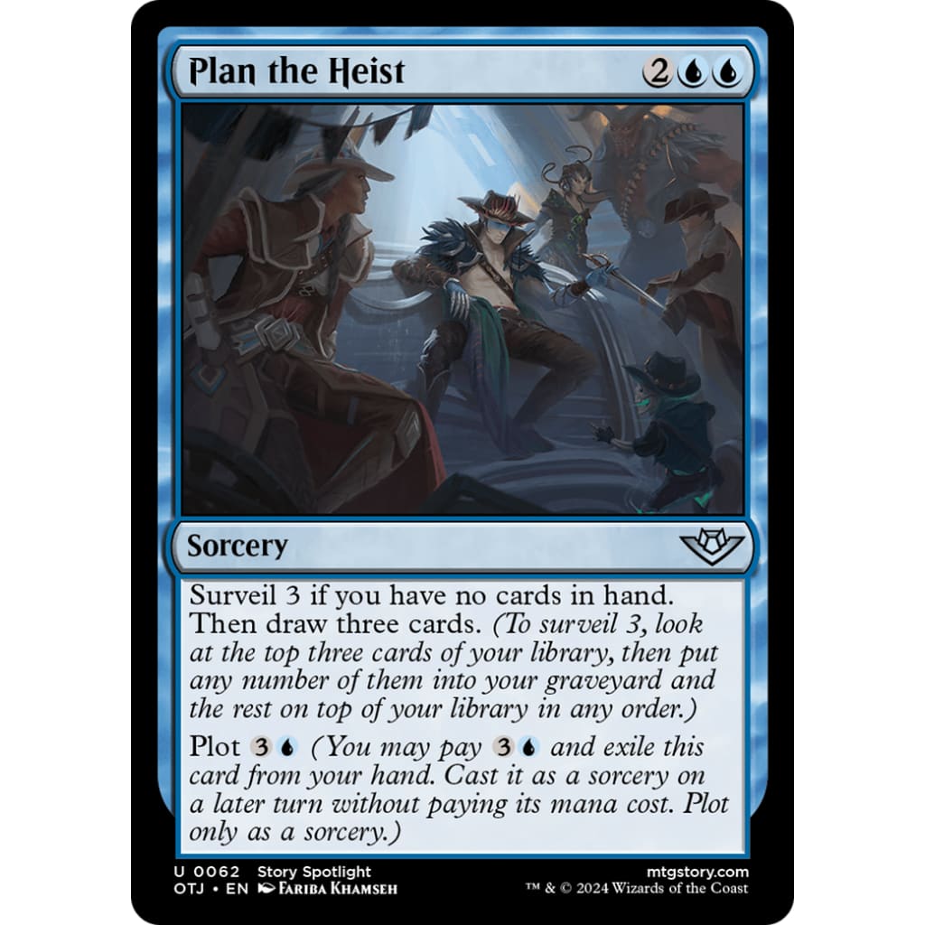 Plan the Heist (OTJ-062) - Single