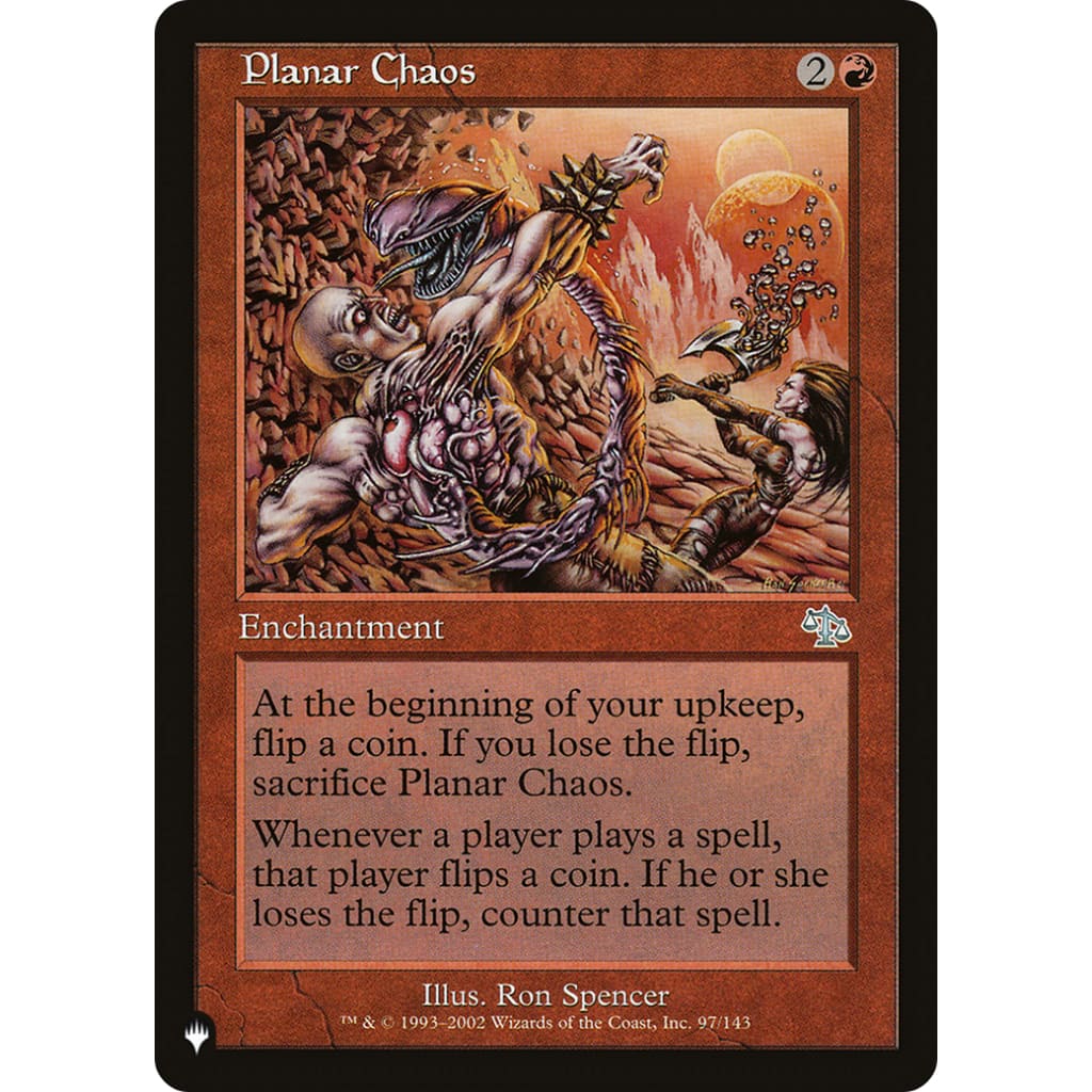 Planar Chaos (PLST-JUD-97) - Single