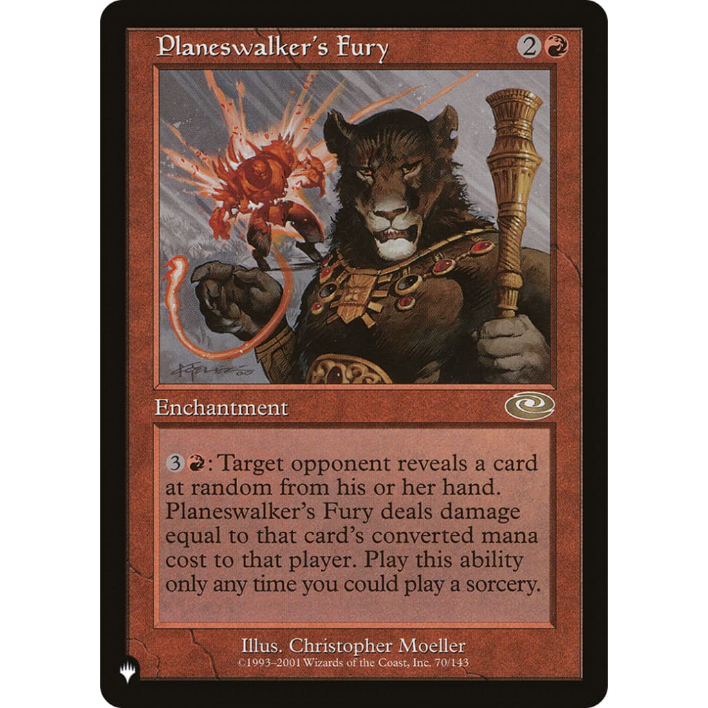 Planeswalker’s Fury (PLST-PLS-70) - Single