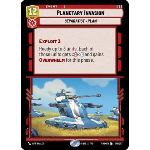 Planetary Invasion (178/257) Foil - Single
