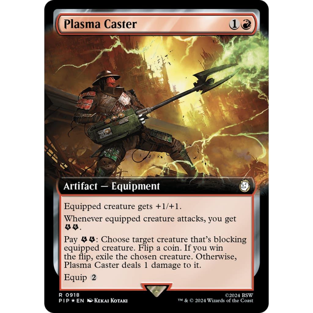 Plasma Caster (PIP-918): (Extended Art) Foil - Single