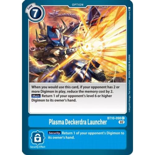 Plasma Deckerdra Launcher - BT10-098 - Common - Single