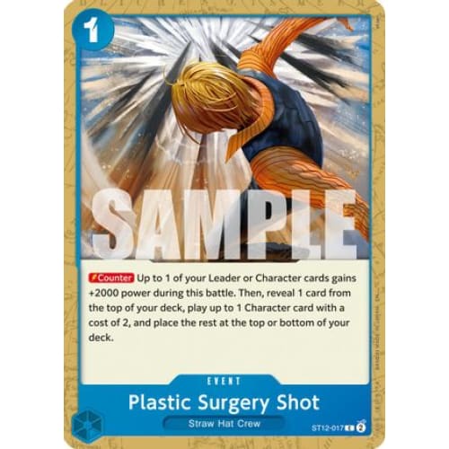 Plastic Surgery Shot - ST12-017 (Reprint) C Premium Booster