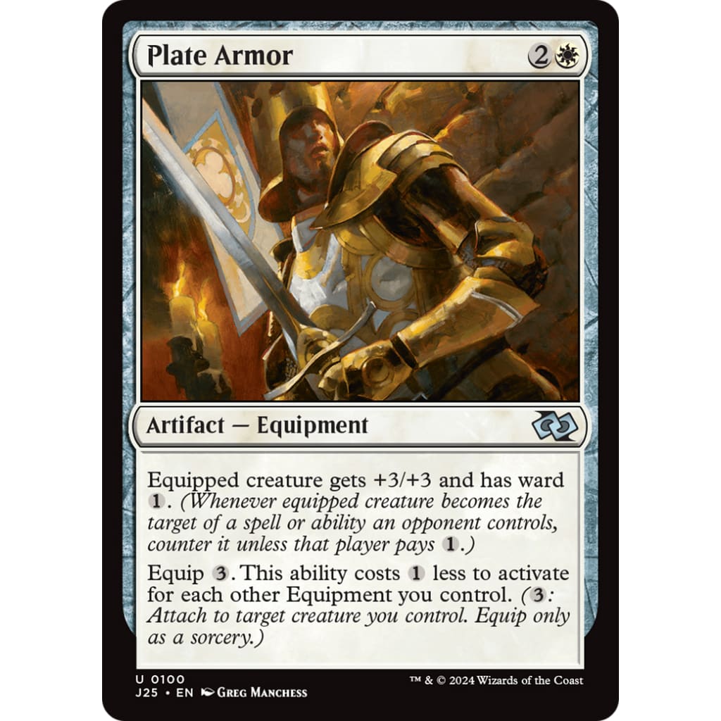 Plate Armor (J25-100) - Single
