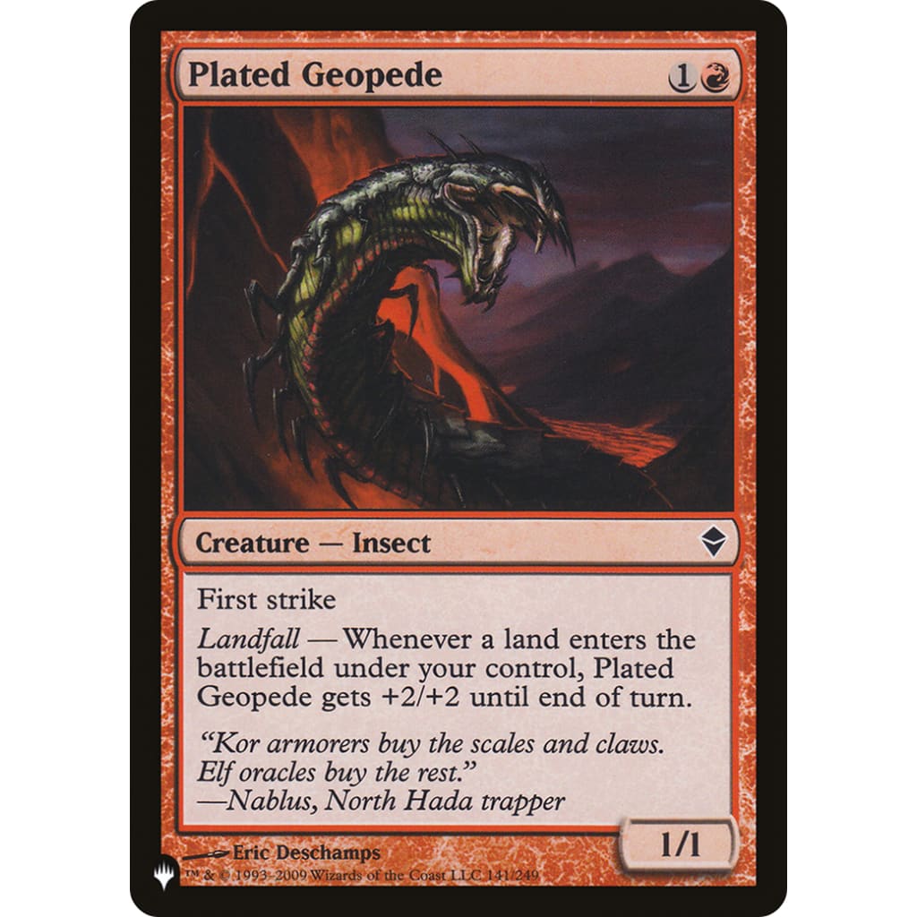 Plated Geopede (PLST-ZEN-141) - Single