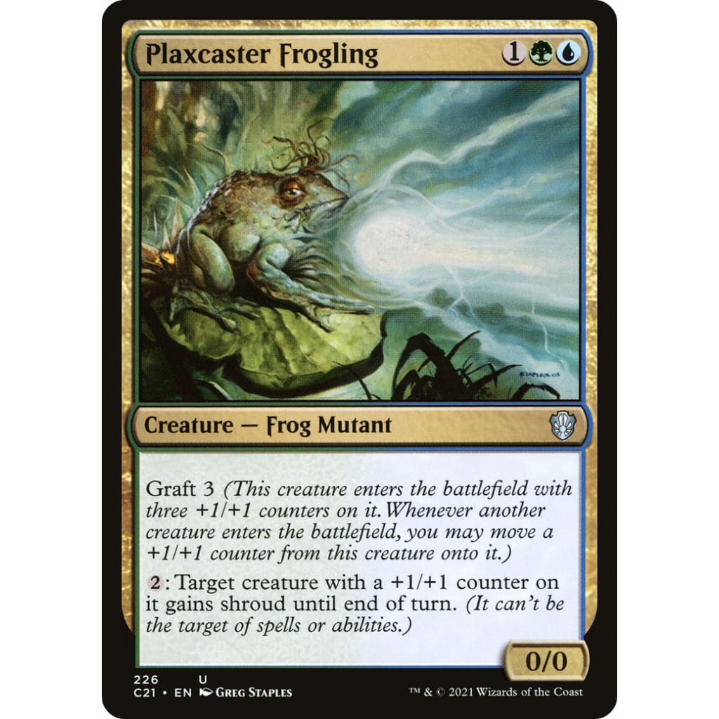 Plaxcaster Frogling (C21-226) - Single