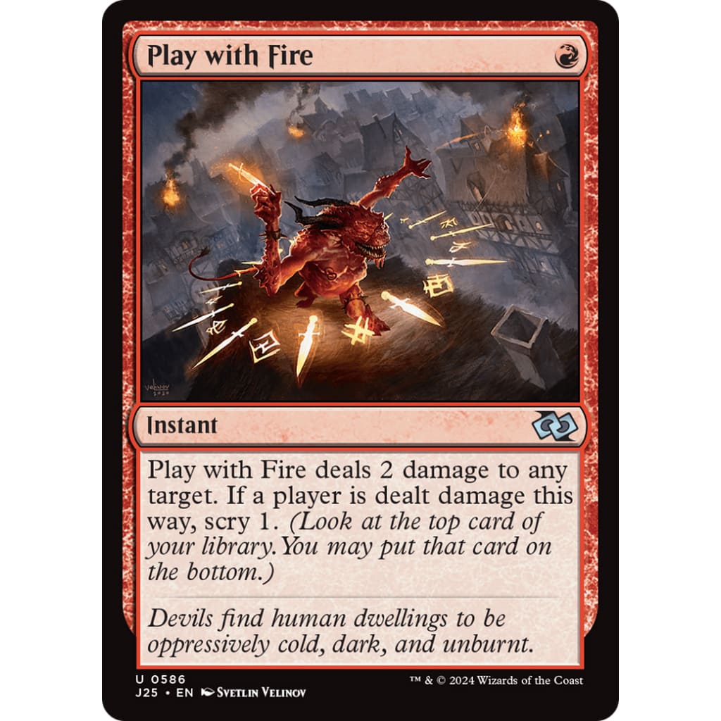 Play with Fire (J25-586) - Single