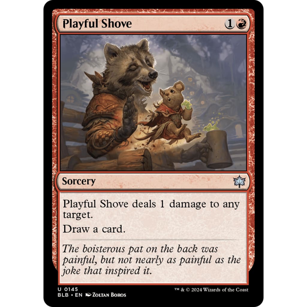Playful Shove (BLB-145) - Single