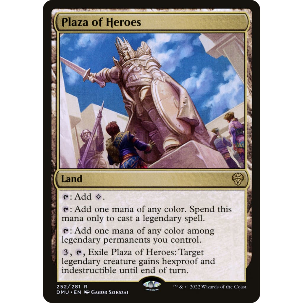 Plaza of Heroes (DMU-252) Foil - Single