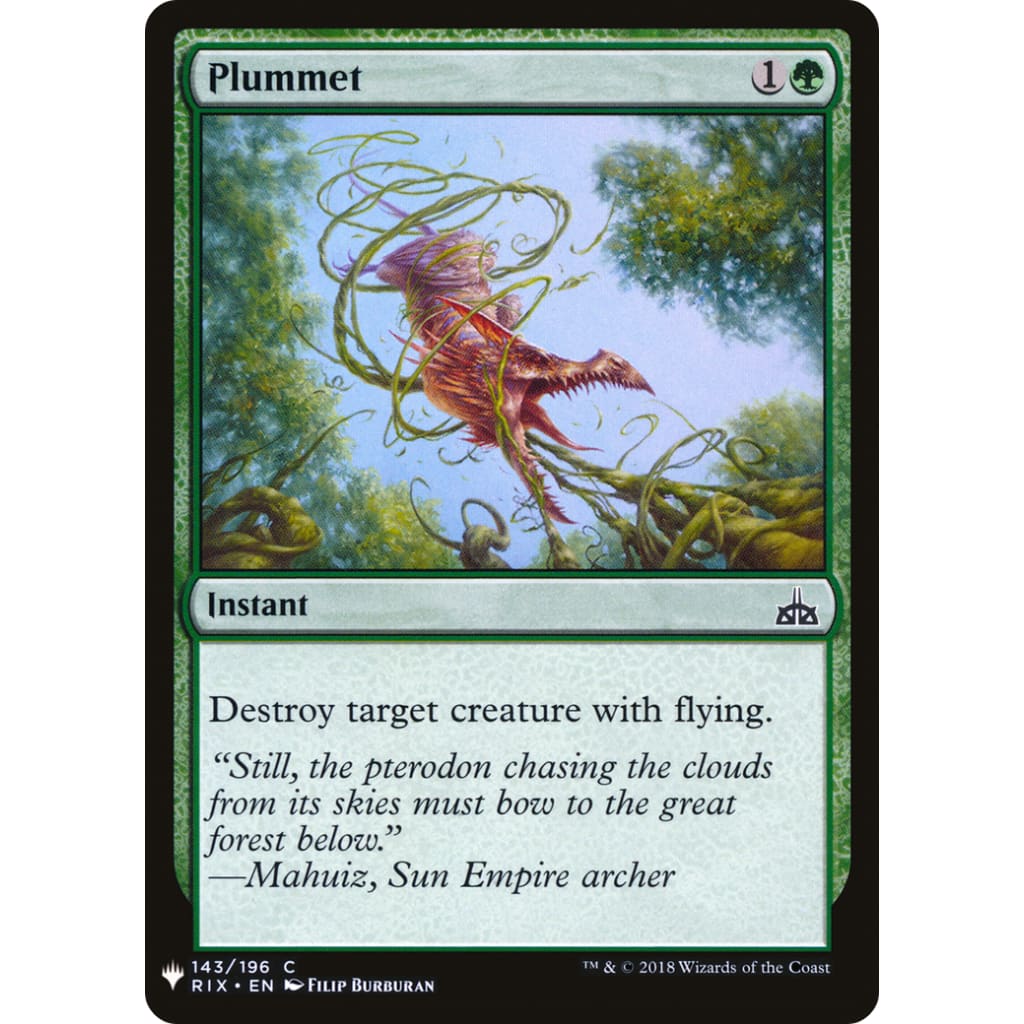 Plummet (PLST-RIX-143) - Single