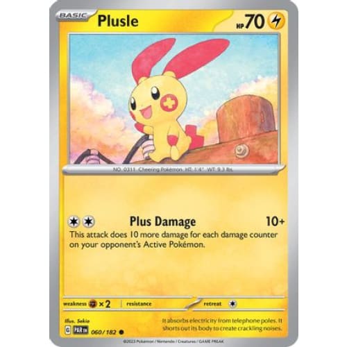 Plusle - 060/182 (60) Common - Single