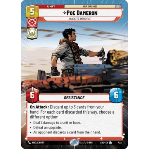 Poe Dameron - Quick to Improvise (Hyperspace) (422)