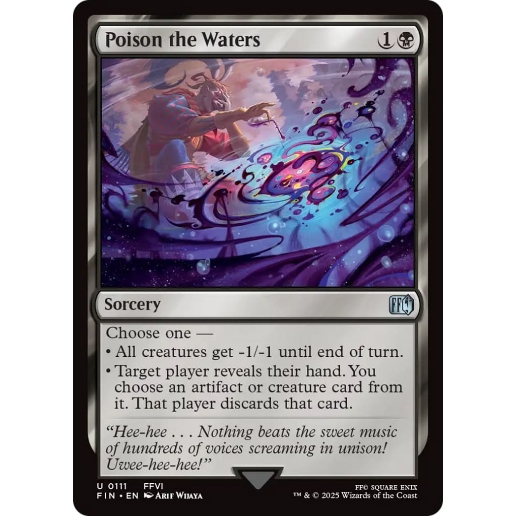 Poison the Waters (FIN-111) Foil - Single