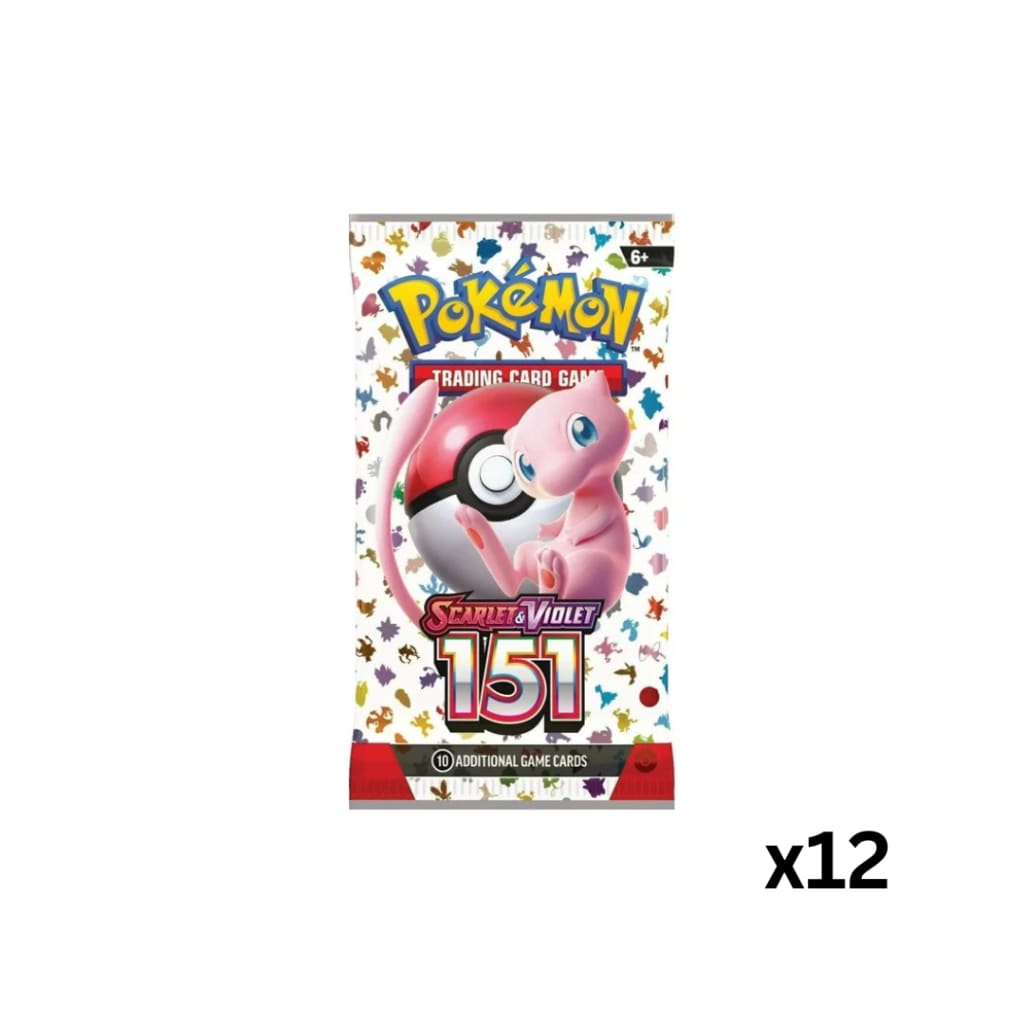 Pokemon 151 12 Pack Bundle