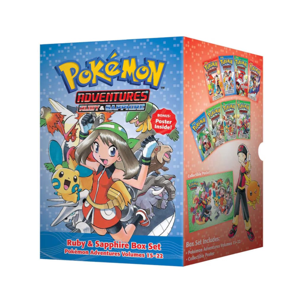 Pokémon Adventures Ruby & Sapphire Box Set: Includes