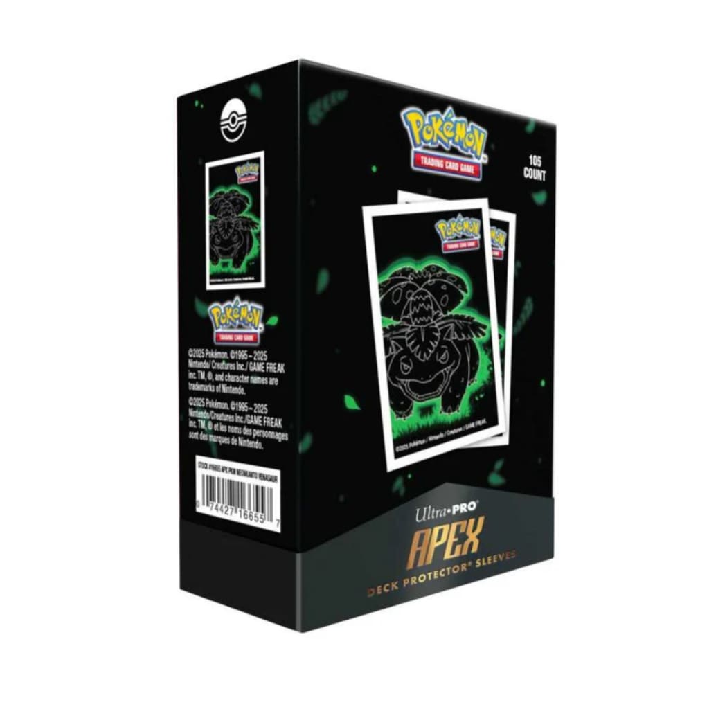 Pokemon Apex Deck Protector Neon Kanto Venusaur Card