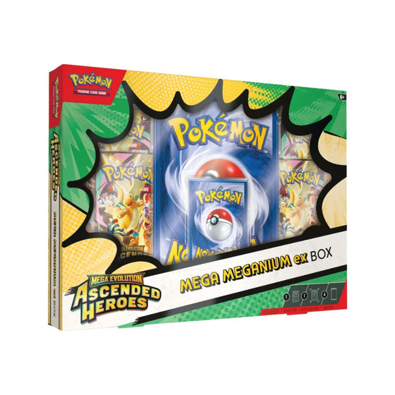 Pokemon Ascended Heroes Mega ex Boxes - Meganium Ex