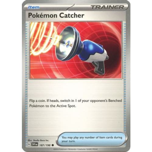 Pokemon Catcher (187) Reverse Holofoil Common - Single