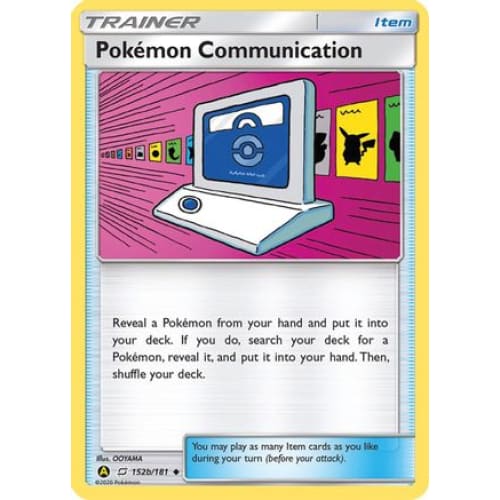 Pokemon Communication - 152b/181 (152b) Promo - Single