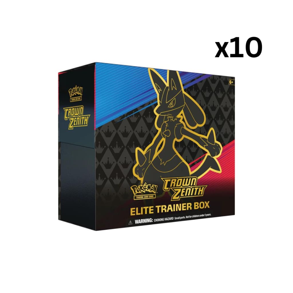 Pokemon Crown Zenith Elite Trainer Box Case