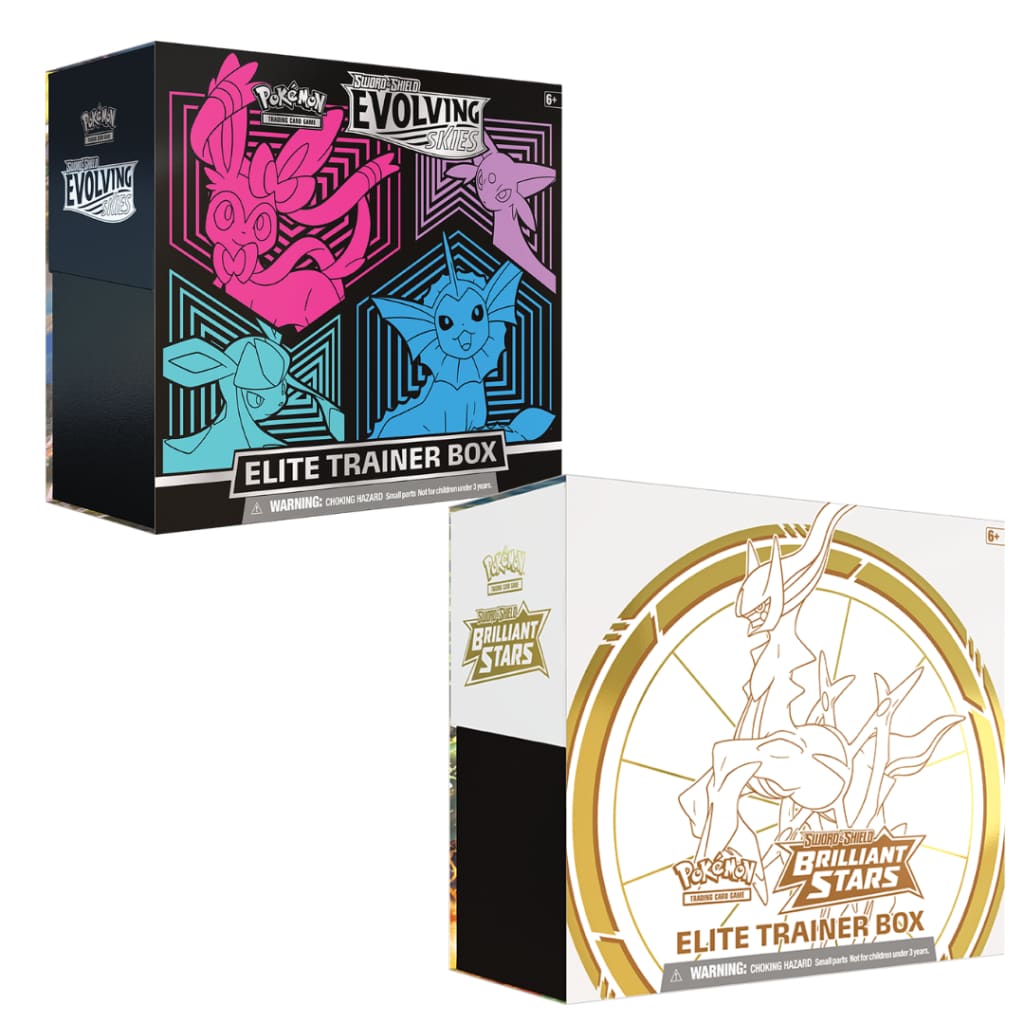 Pokemon Elite Trainer Box Bundle Evolving Skies (Random