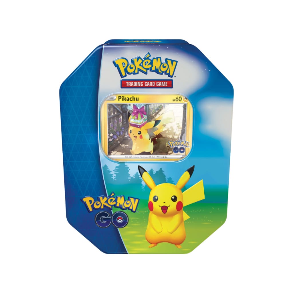 Pokemon GO Pikachu Tin
