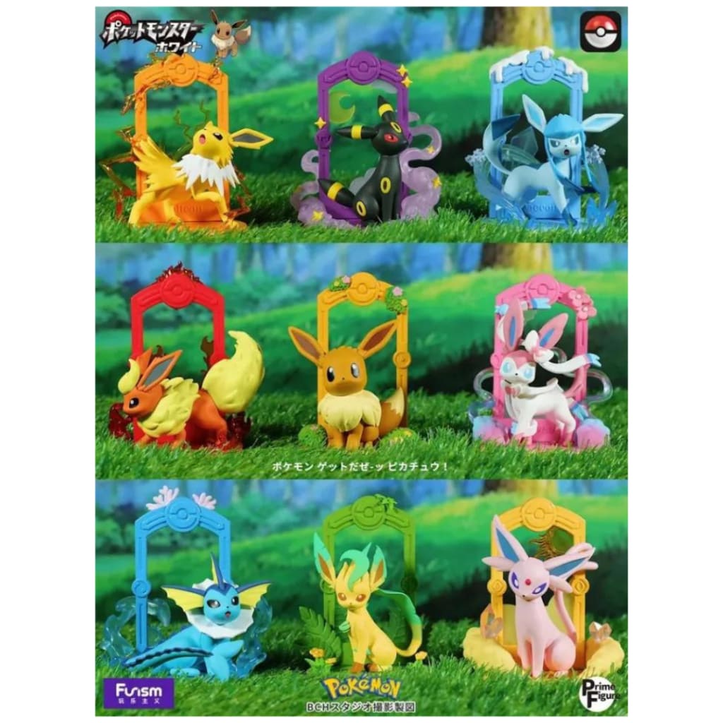 Pokemon Let’s Go Eevee Blind Box series by Funism