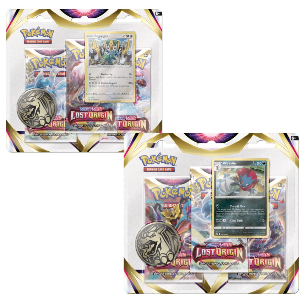 pokemon Lost Origins 3 Pack Bundle