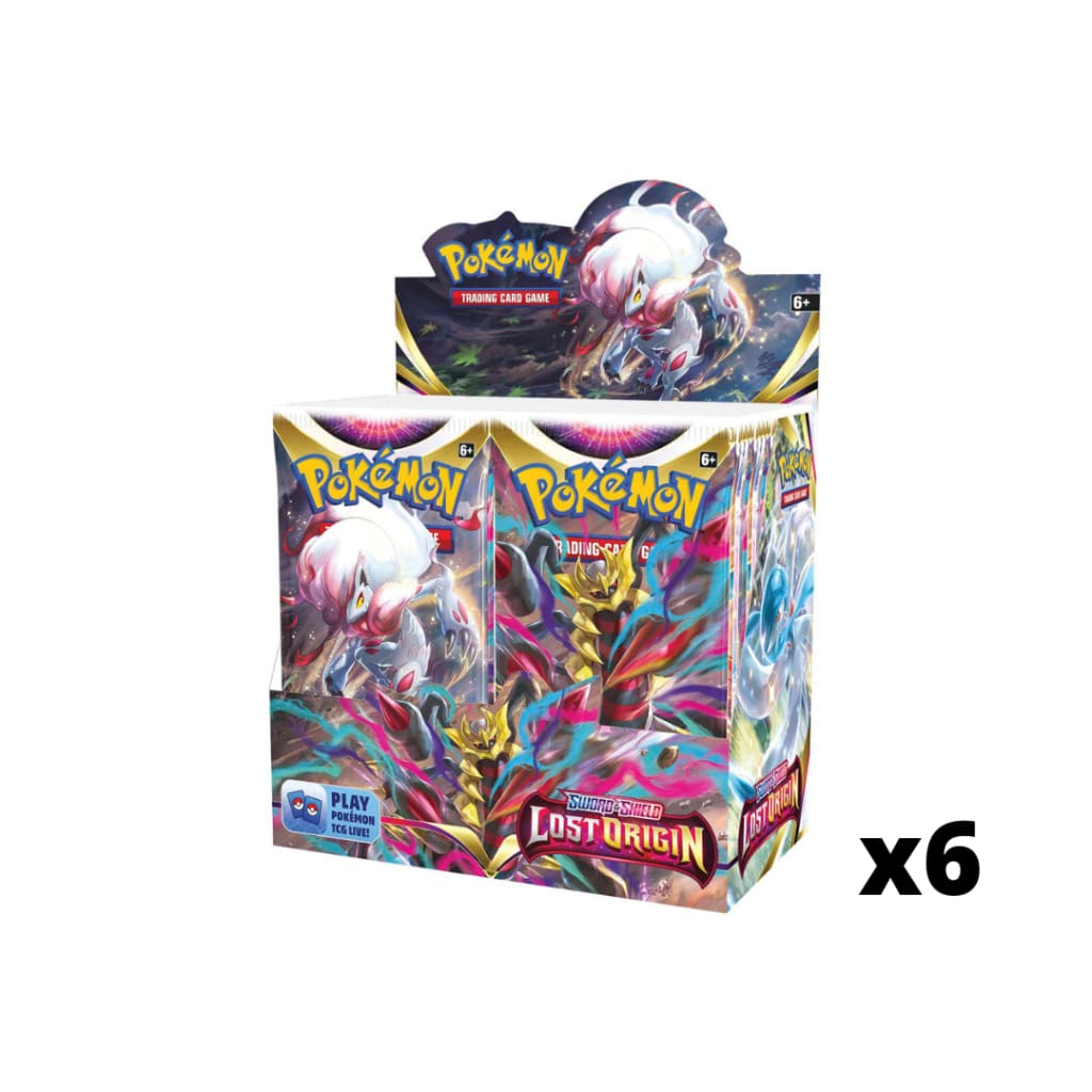 Pokemon Lost Origins Booster Box Case of 6