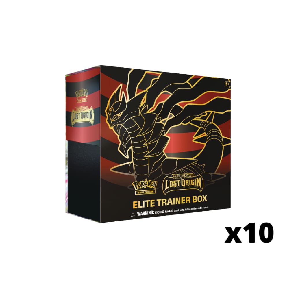 Pokemon Lost Origins Elite Trainer Box Case of 10