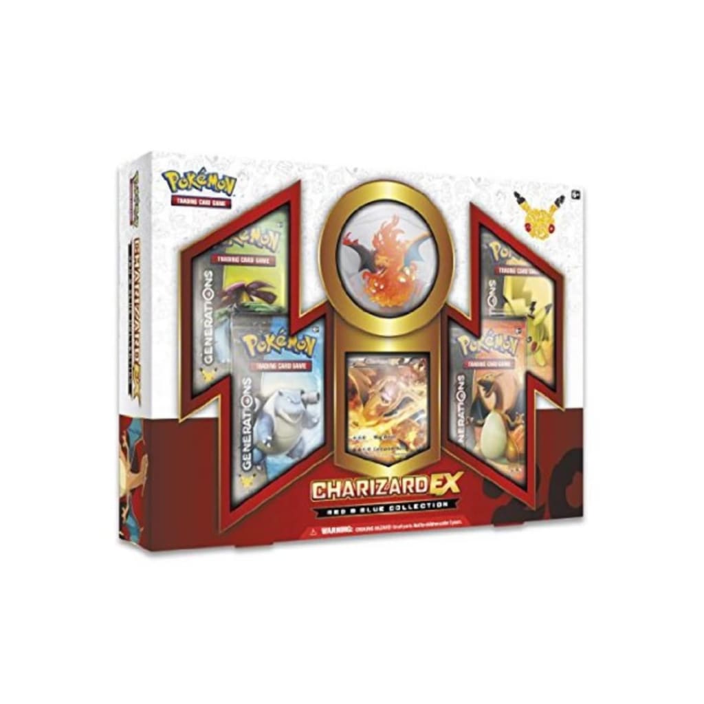 Pokemon Red & Blue Collection Box - Charizard EX
