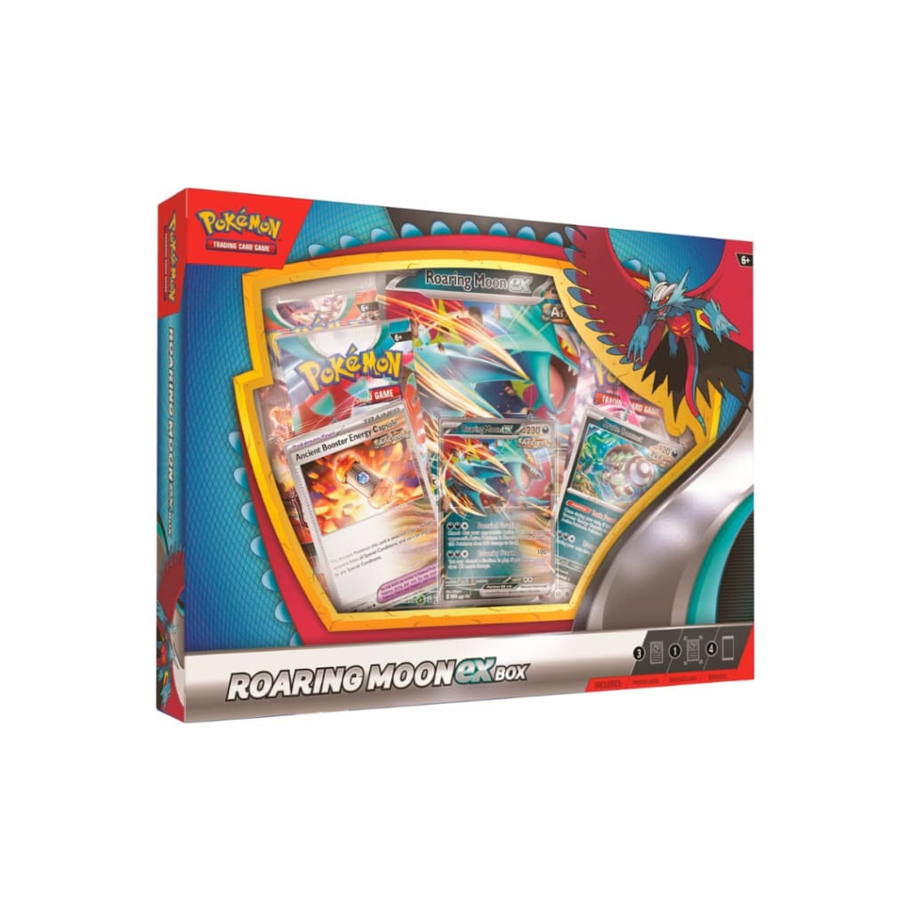 Pokemon Roaring Moon Ex Box