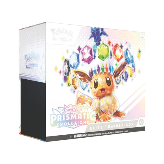 Pokemon Scarlet And Violet 8.5 Prismatic Evolution Elite