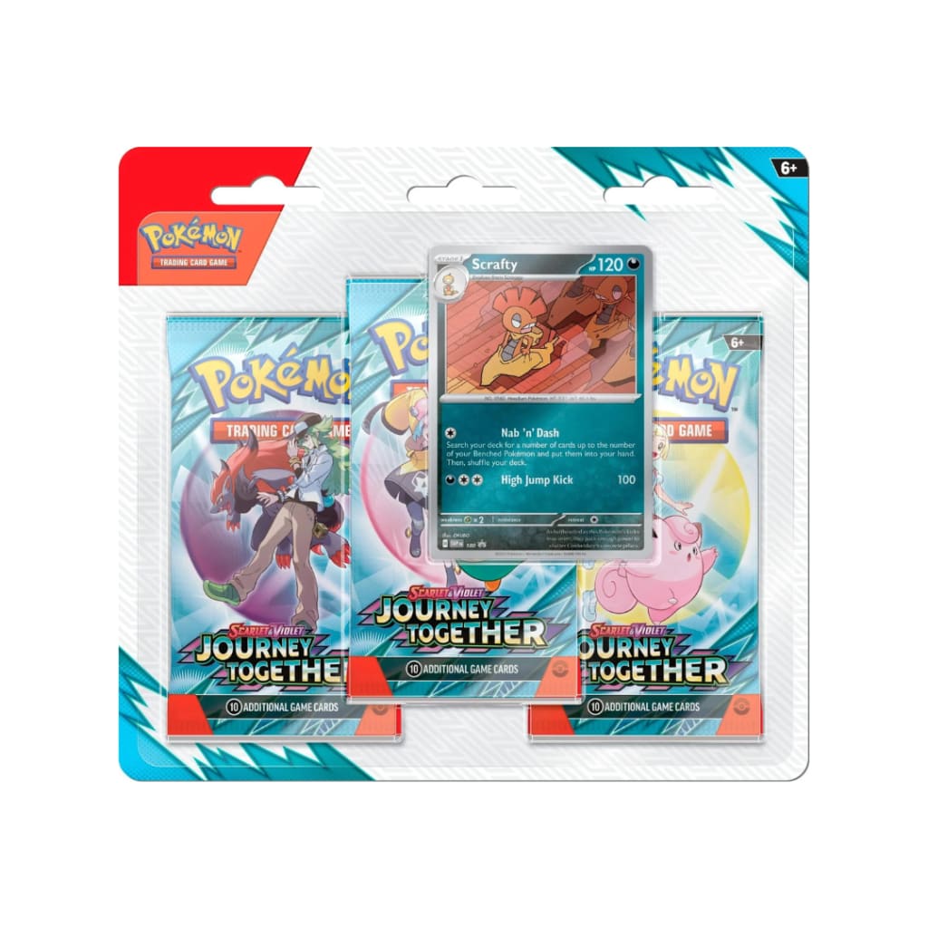 Pokemon - Scarlet and Violet - Journey Together - 3 Pack
