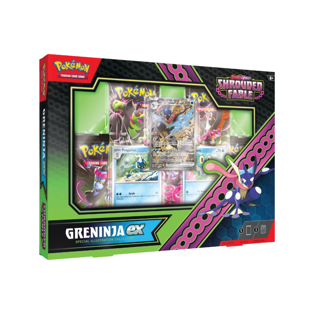 Pokemon Scarlet And Violet Shrouded Fable Greninja ex