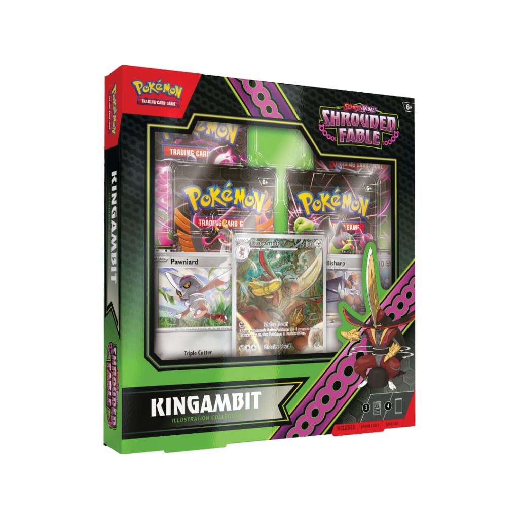 Pokemon Scarlet And Violet Shrouded Fable Kingambit