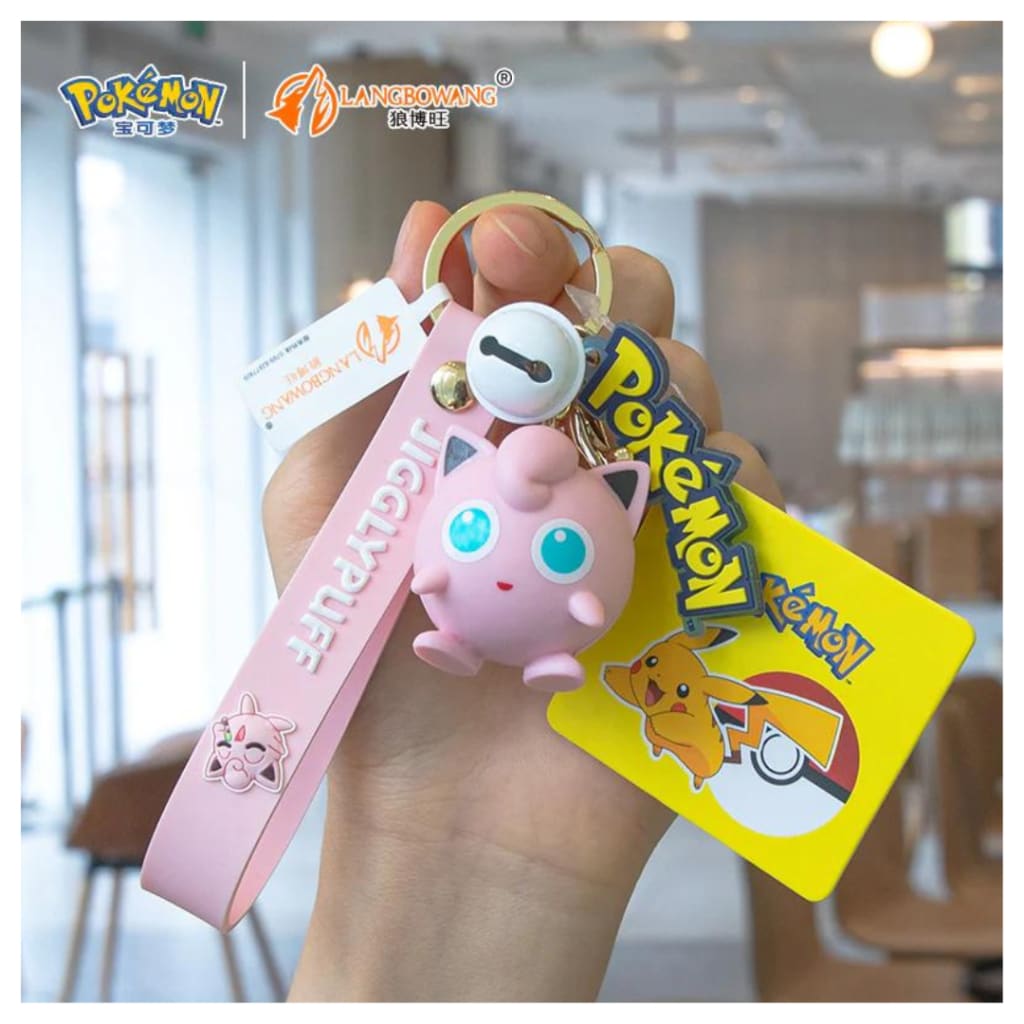 Pokemon Series Keychain Pendants - Jigglypuff