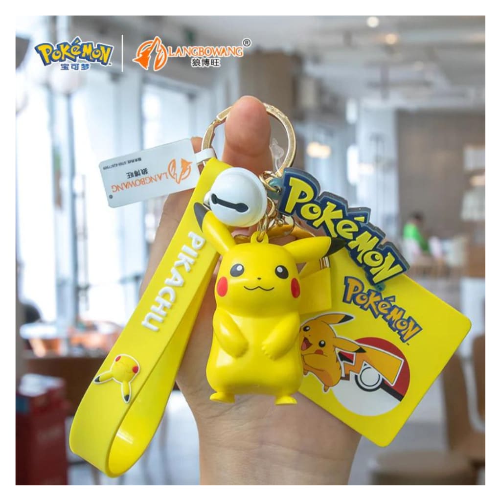 Pokemon Series Keychain Pendants - Pikachu
