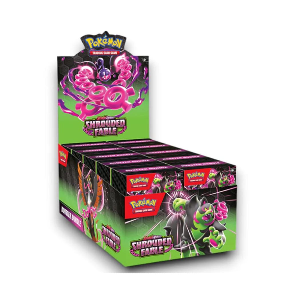 Pokemon Shrouded Fable Booster Bundle Display