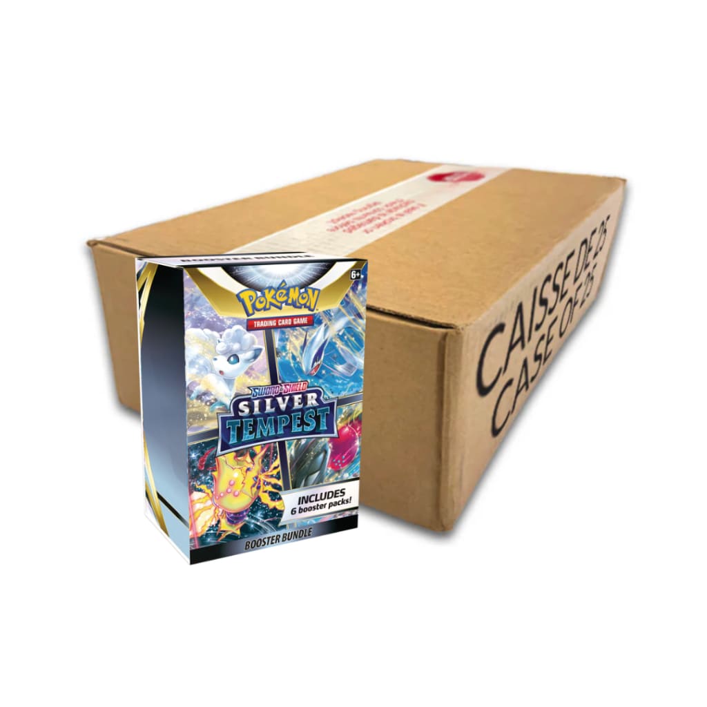 Pokemon - Silver Tempest - Booster Bundle - Sealed Case