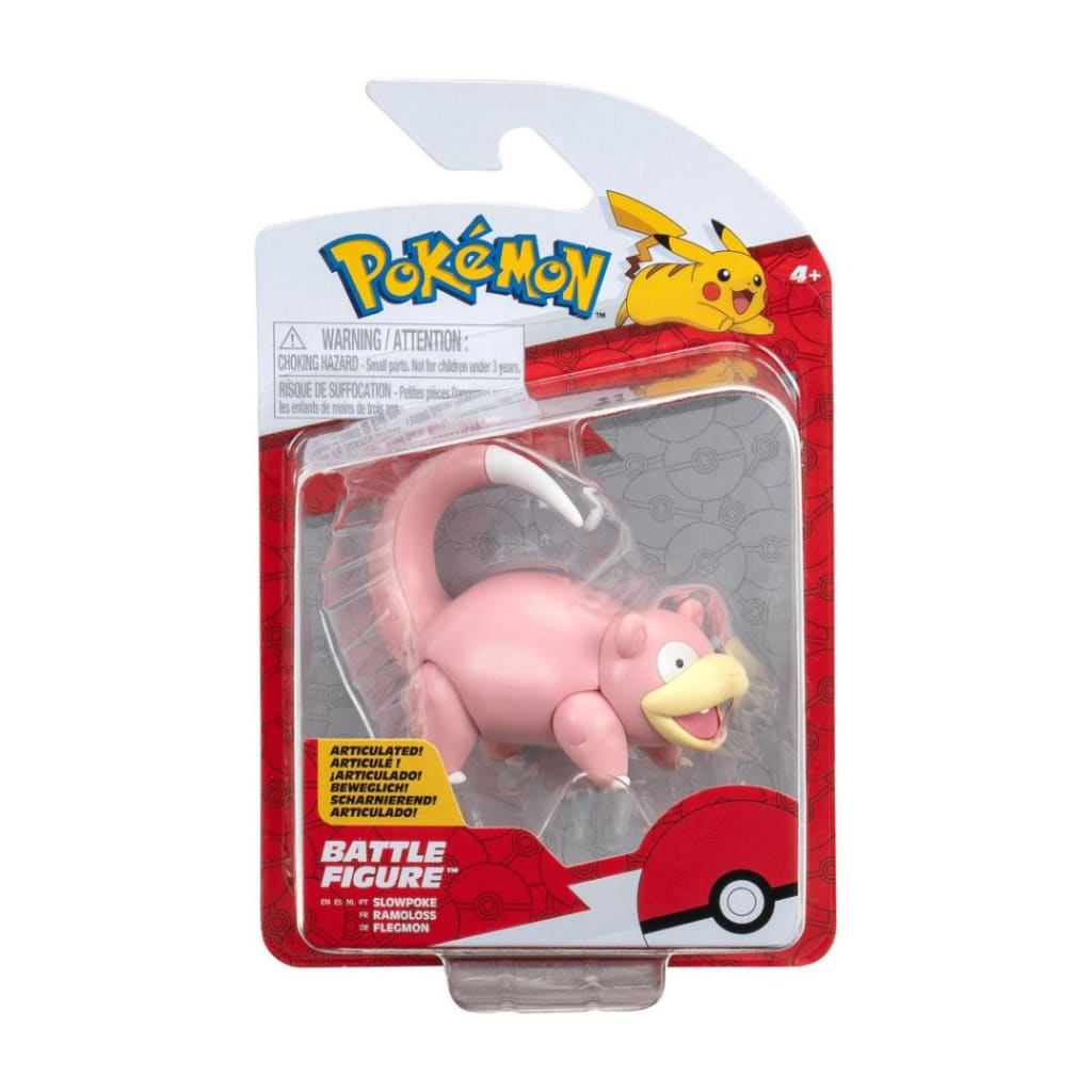 Pokemon Slowpoke 3-in Battle Figure