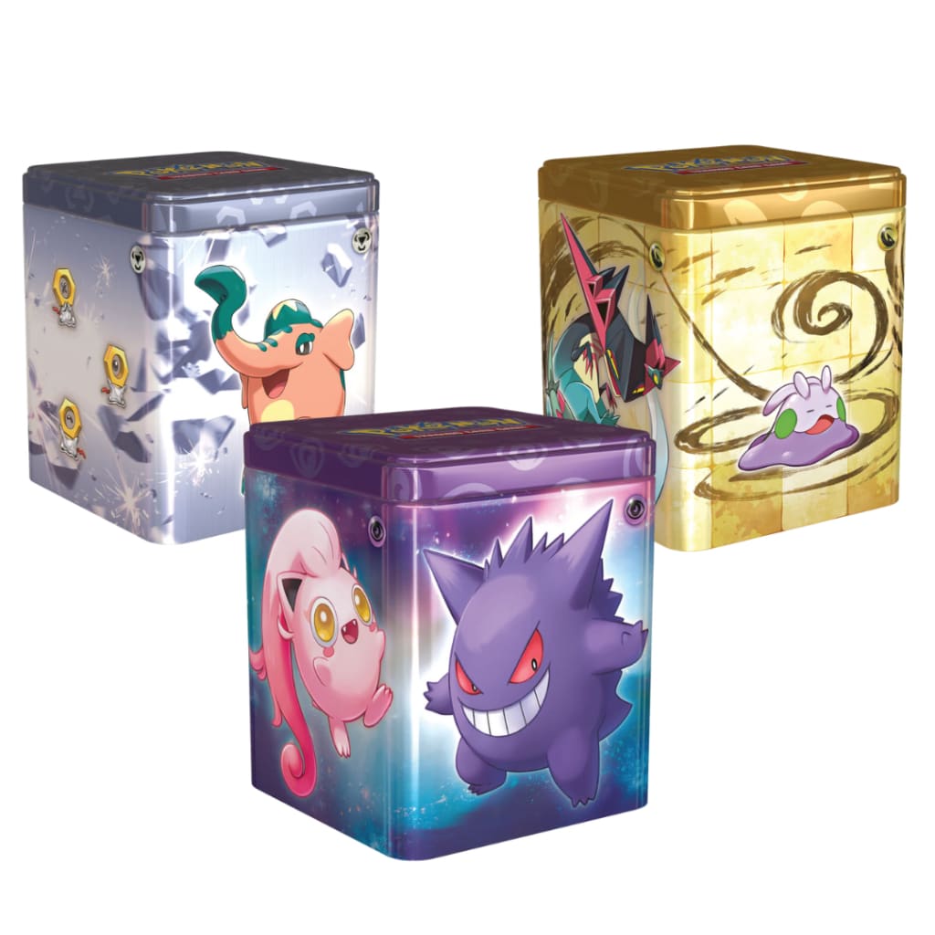 Pokemon - Stacking Tin Q1 2024 - Bundle of 3