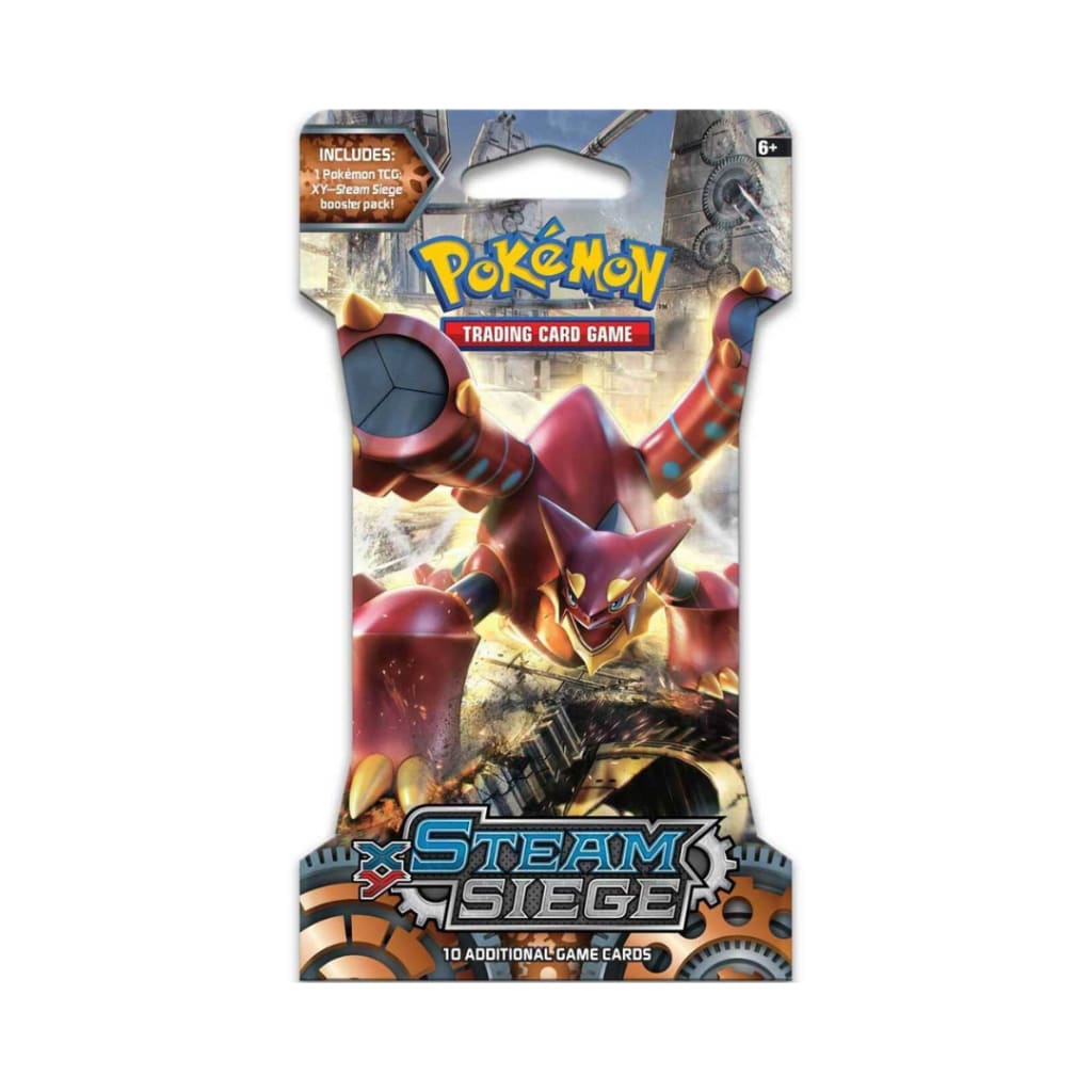 Pokemon Steam Siege Sleeved Booster Pack (Random Art)