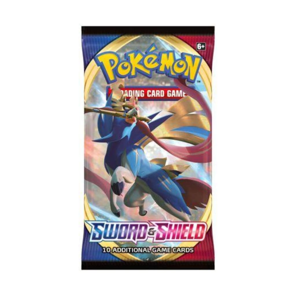 Pokemon Sword And Shield Base Set Booster Pack (Random Art)