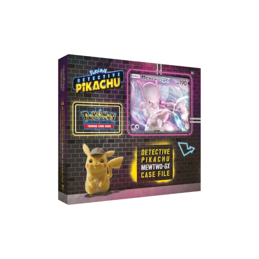 Pokémon TCG: Detective Pikachu Mewtwo-GX Case File