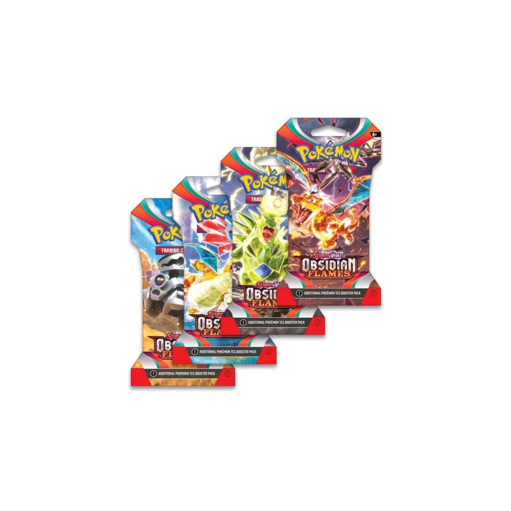 Pokemon TCG: Scarlet & Violet Obsidian Flames 24 Sleeved